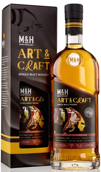 Milk &amp; Honey Art &amp; Craft Series Chocolate Porter Beer Cask 56,2% vol.