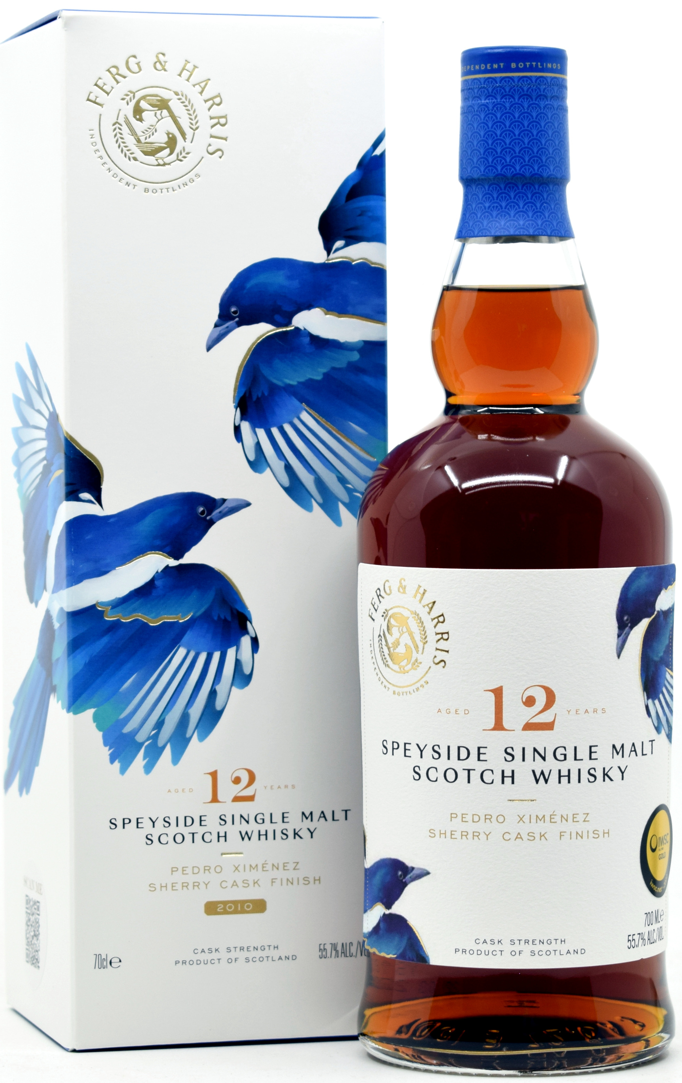 Secret Speyside 12 Jahre 2010/2022 PX Sherry Cask Ferg & Harris 55