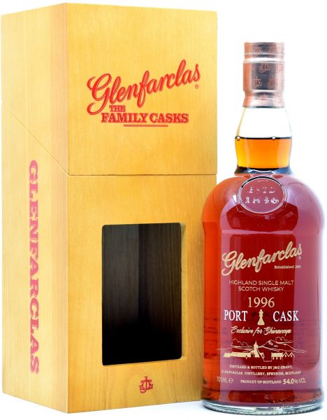 Glenfarclas 1996/2021 Port Cask #7010 exclusive for Shinanoya 54% vol.