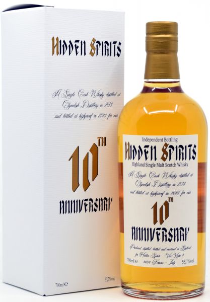 Clynelish 2013/2023 10th Anniversary Hidden Spirits 53,7% vol.