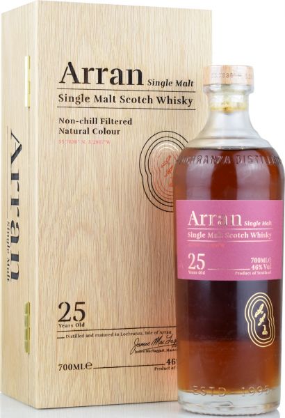 Arran 25 Jahre 46% vol.