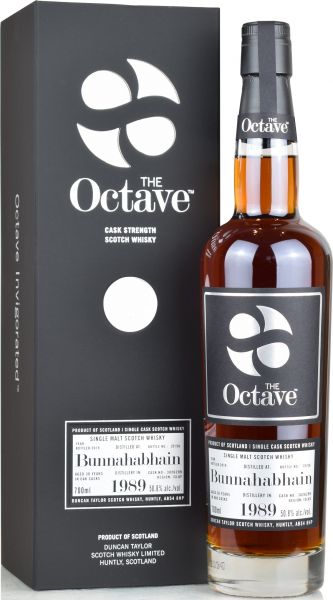 Bunnahabhain 30 Jahre 1989/2019 Duncan Taylor Sherry Premium Octave Cask #3826299 50,8% vol.