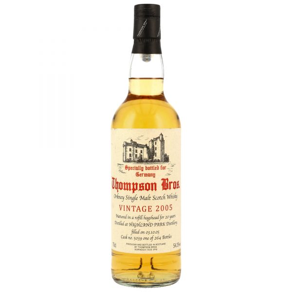 Highland Park 20 Jahre 2005/2025 Thompson Bros #5039 54,1% vol.