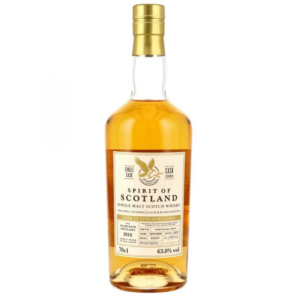 Dalmunach 2016/2025 Gordon &amp; MacPhail Spirit of Scotland #945637 63% vol.