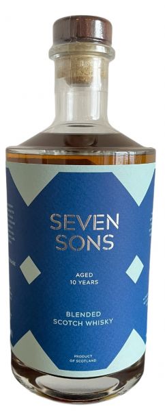 Seven Sons 10 Jahre Blended Whisky 8 doors Distillery 46,7% vol.