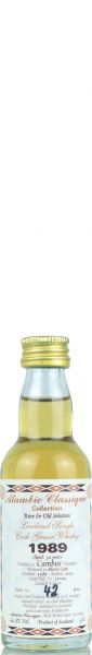 Cambus 32 Jahre 1989/2021 Sherry Cask Alambic Classique 60,8% vol. Miniatur