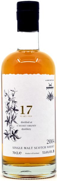 Secret Orkney 17 Jahre 2004/2022 Sherry Cask White Label 51,6% vol.