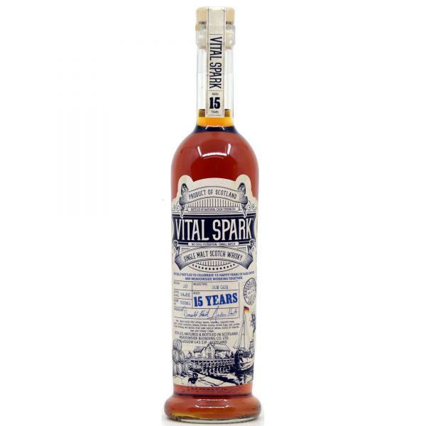 Vital Spark 15 Jahre heavily peated Rum Cask Meadowside Blending 54,6% vol.