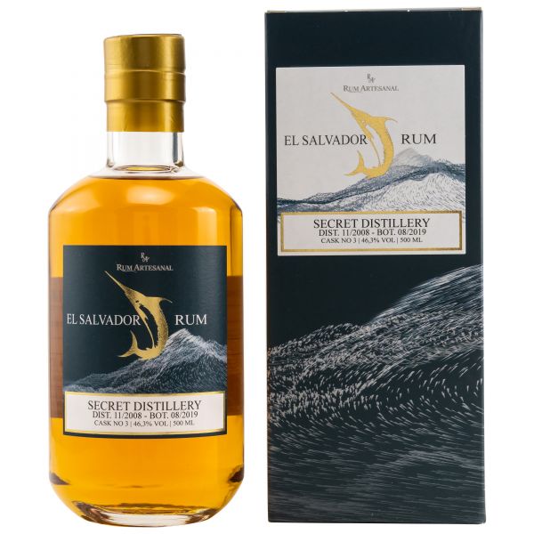 El Salvador Rum 2008/2019 Rum Artesanal Single Cask #3 46,3% vol