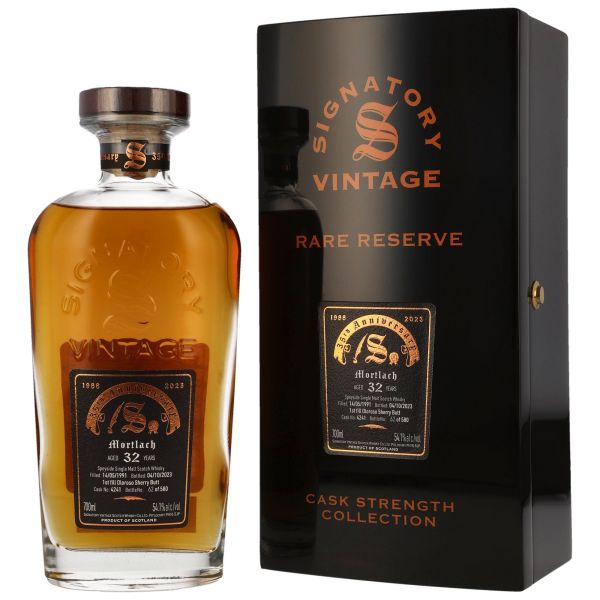 Mortlach 1991/2023 Sherry Butt Signatory Vintage 35th Anniversary 54,1% vol.