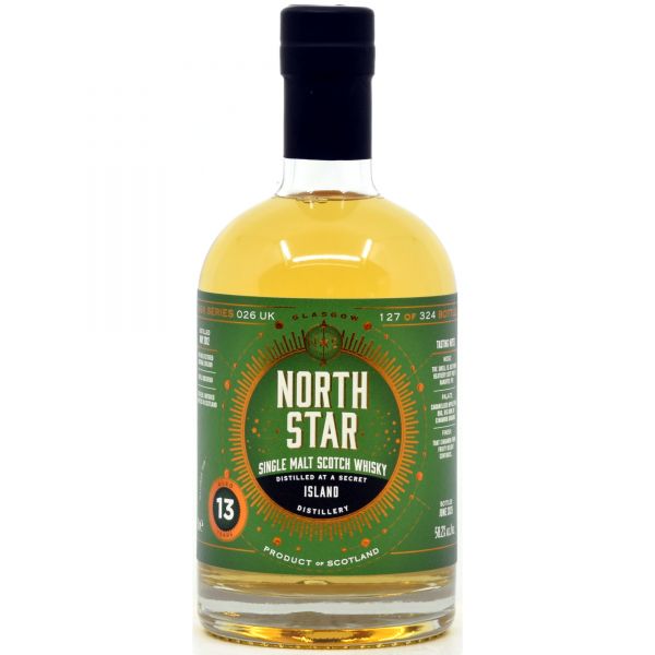 Secret Island 13 Jahre 2012/2025 North Star Spirits SWE Exclusive 58,2% vol