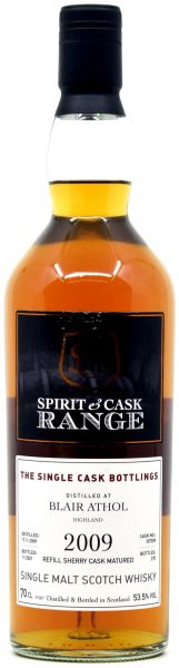 Blair Athol 2009/2021 Sherry Cask Spirit &amp; Cask Range 53,5% vol.