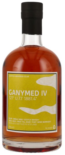 Ganymed IV 2013/2023 1st Fill Ruby Port Scotch Universe 56,5% vol.