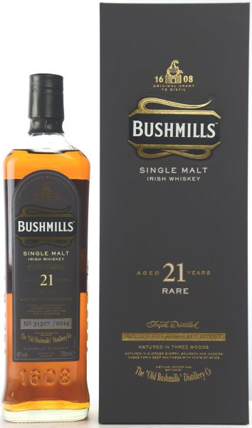 Bushmills 21 Jahre 2014