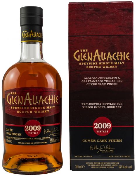 Glenallachie 2009/2021 Oloroso, Chinquapin &amp; Grattamacco Tuscan Red Cuvée Cask Finish 55,9% vol.