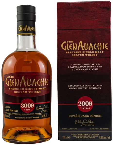 Glenallachie 2009/2021 Oloroso, Chinquapin & Grattamacco Tuscan Red Cuvée Cask Finish 55,9% vol.