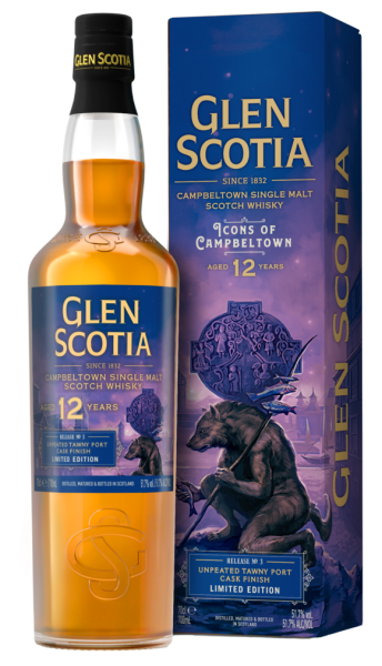 Glen Scotia 12 Jahre 1st Fill Tawny Port Cask Icons of Campbeltown No.3 51,7% vol.