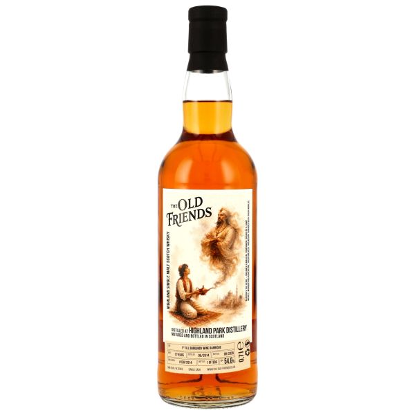 Highland Park 12 Jahre 2014/2026 1st Fill Burgundy Wine Barrique The Old Friends 54,6% vol.