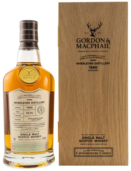 Inverleven 29 Jahre 1990/2020 Gordon &amp; MacPhail Private Collection #500710 53,1% vol.