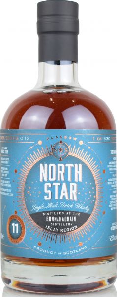 Bunnahabhain 11 Jahre 2009/2020 1st Fill Sherry North Star Spirits #012 52,3% vol.