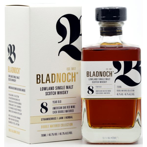 Bladnoch 8 Jahre Redwine "First Release" 46,7% vol.