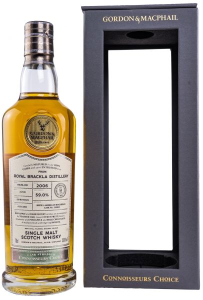 Royal Brackla 14 Jahre 2006/2021 Gordon & MacPhail Cask Strength 59% vol.