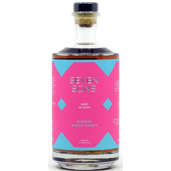 Seven Sons 18 Jahre Blended Whisky 8 doors Distillery 44,5% vol.