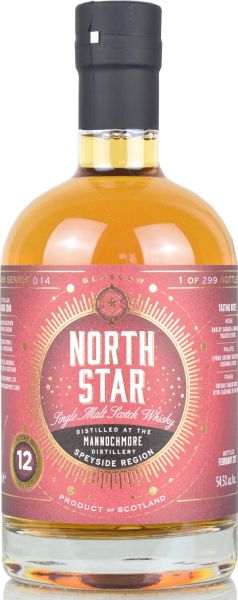 Mannochmore 12 Jahre 2008/2021 North Star Spirits #014 54,5% vol.