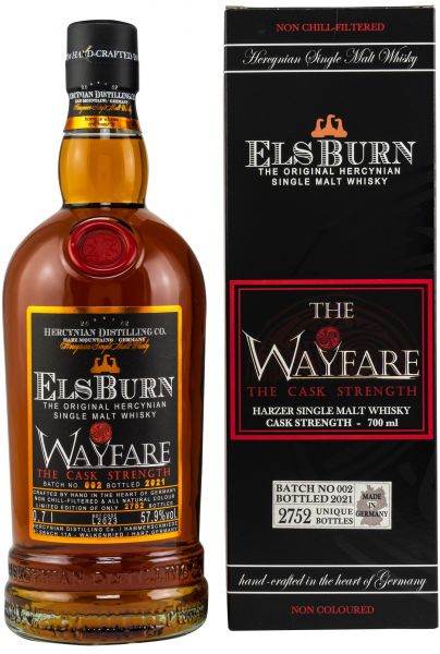 Elsburn The Wayfare 2021 Batch 002 Cask Strength 57,9% vol.