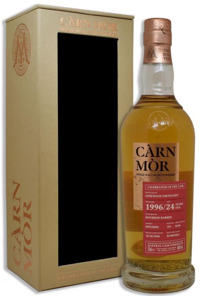 Linkwood 24 Jahre 1996/2021 Carn Mor Celebration of the Cask #8248 48,6% vol.
