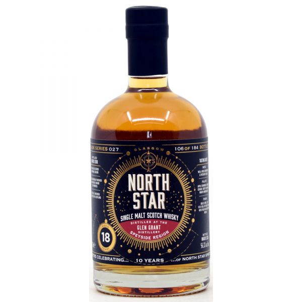 Glen Grant 18 Jahre 2008/2026 Oloroso Sherry North Star Spirits #027 56,1% vol.