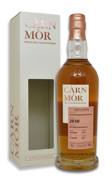 Mannochmore 11 Jahre 2010/2022 Carn Mor Strictly Limited 47,5% vol.