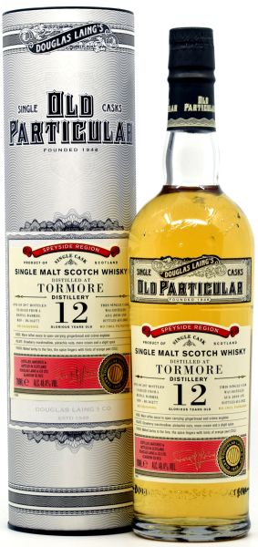 Tormore 12 Jahre 2010/2022 Old Particular Douglas Laing 48,4% vol.