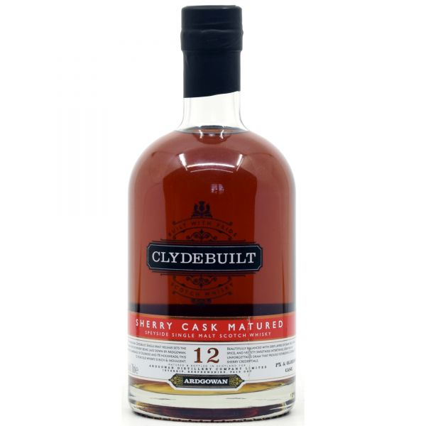 Clydebuilt 12 Jahre Sherry Cask Ardgowan Distillery 46% vol.
