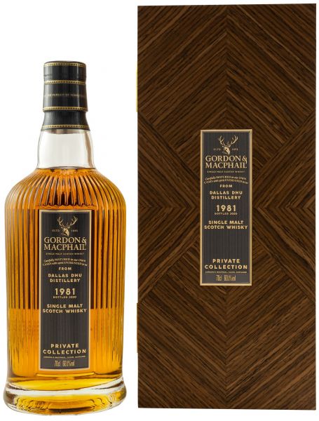 Dallas Dhu 38 Jahre 1981/2020 Gordon & MacPhail Private Collection 60,1% vol.