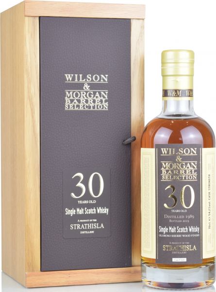 Strathisla 30 Jahre 1989/2019 Sherry Cask Wilson &amp; Morgan 54,2% vol.