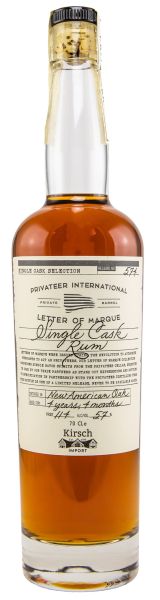 Privateer Rum Letter of Marque Single Cask #P574 57% vol.