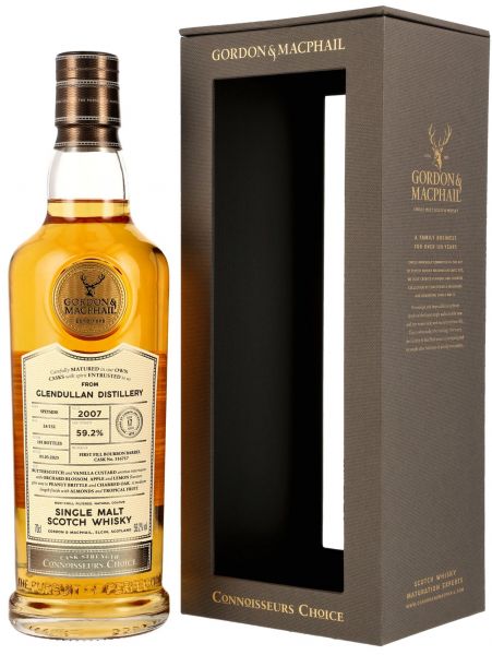 Glendullan 17 Jahre 2007/2025 1st Fill Bourbon Gordon &amp; MacPhail 59,2% vol.