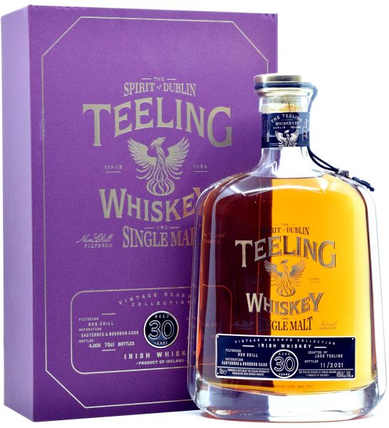 Teeling 30 Jahre 1991/2021 Sauternes Casks 46% vol.