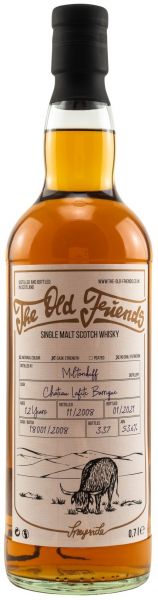 Miltonduff 12 Jahre 2008/2021 Chateau Lafite Cask The Old Friends 53,6% vol.