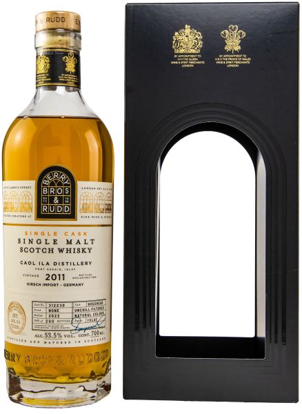 Caol Ila 2011/2022 Berry Bros. & Rudd #312230 53,5% vol.
