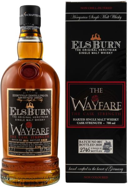 Elsburn The Wayfare 2020 Batch 001 Cask Strength 57,7% vol.
