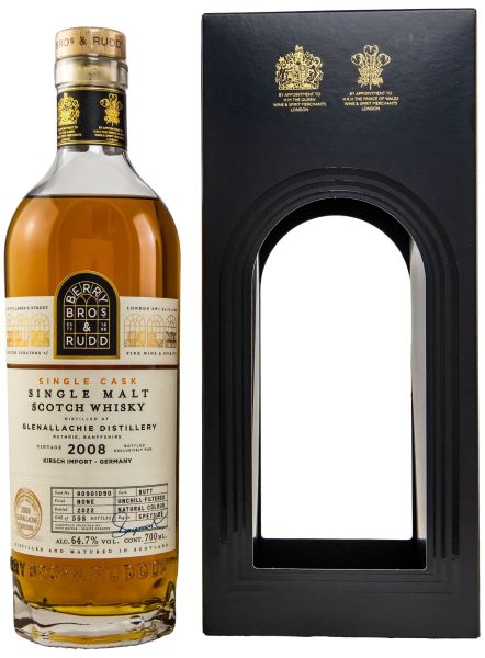 Glenallachie 2008/2022 Sherry Cask Berry Bros. &amp; Rudd #80901090 64,7% vol.