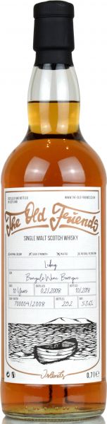 Ledaig 10 Jahre 2008/2018 Banyuls Wine Barrique The Old Friends 53,6% vol.