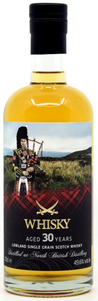 North British 30 Jahre 1993/2023 Sansibar Whisky The Clans Label 49,6% vol.