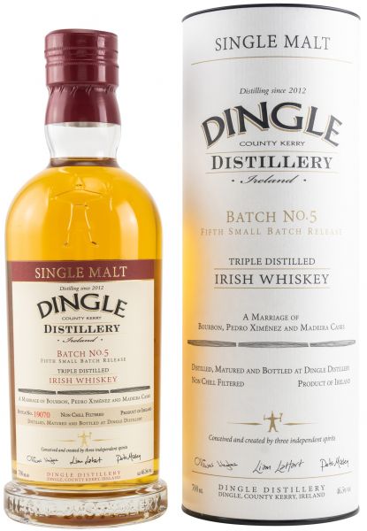 Dingle Irish Single Malt Whiskey Batch #5 46,5% vol.