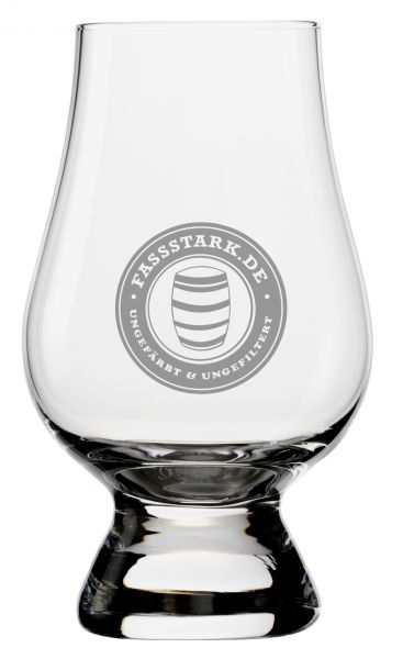 Glencairn Glas mit fassstark.de-Logo