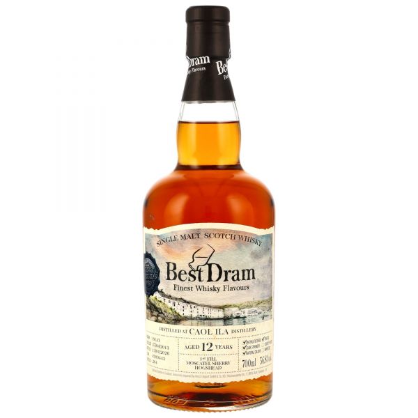 Caol Ila 12 Jahre 2013/2026 1st Fill Moscatel Sherry Best Dram 56,8% vol.