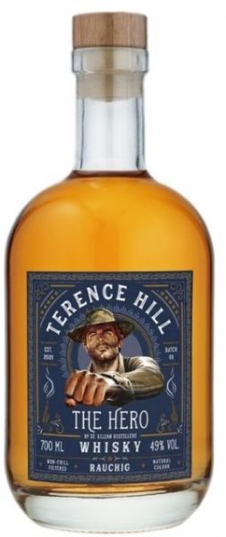 St. Kilian "Terence Hill" The Hero rauchig Batch #1 49% vol.
