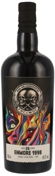 FRC & Wu Dram Clan Dos Delinquentes Enmore EHP 1998/2024 Single Cask 49,3% vol.